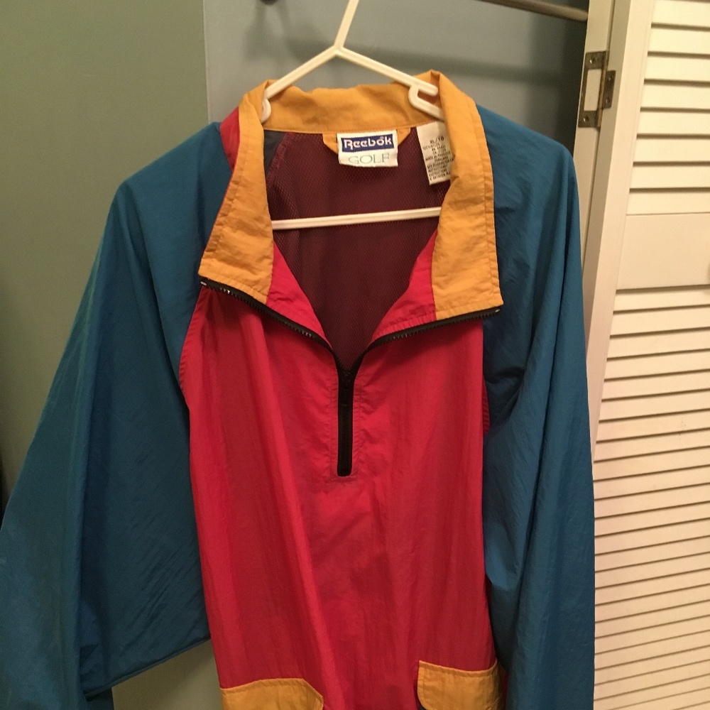 Vintage Multi-Colored Golf Jacket
